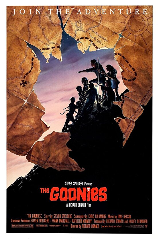 The Goonies (1985) 3 AFİŞ - POSTER ( FOLYO ) - AFİŞ - POSTER-7065