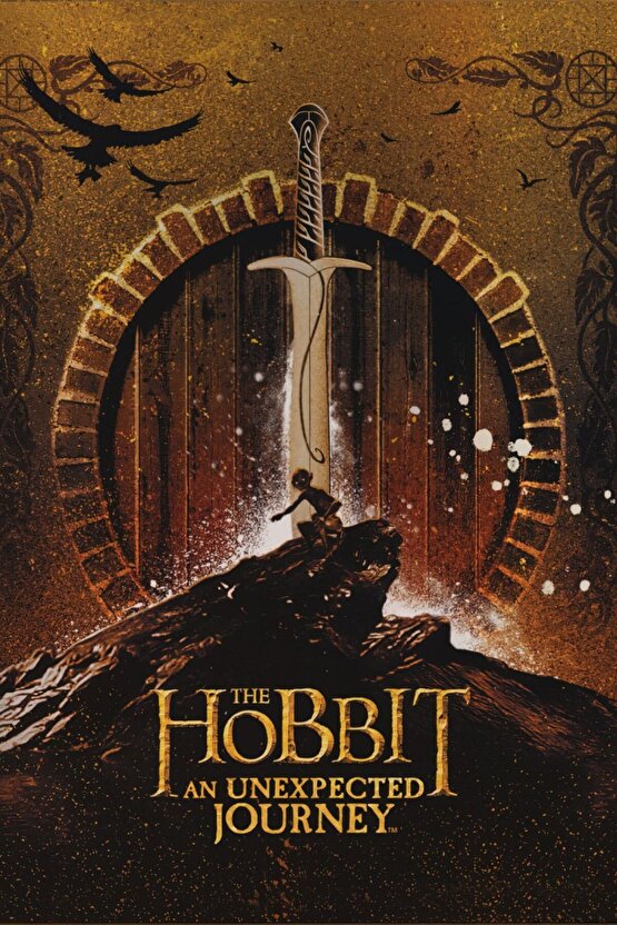 The Hobbit An Unexpected Journey (2012) 0001 AFİŞ - POSTER ( FOLYO ) - AFİŞ - POSTER-7147