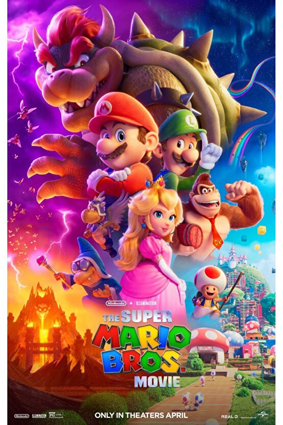 The Super Mario Bros. Movie (2023) 0002 AFİŞ - POSTER ( FOLYO ) - AFİŞ - POSTER-7947