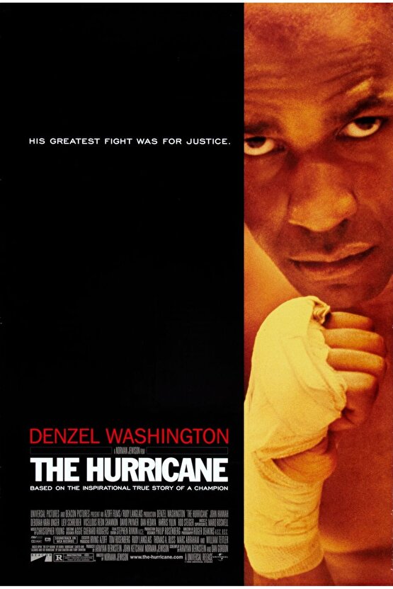 The Hurricane (1999) 1 AFİŞ - POSTER ( FOLYO ) - AFİŞ - POSTER-7261