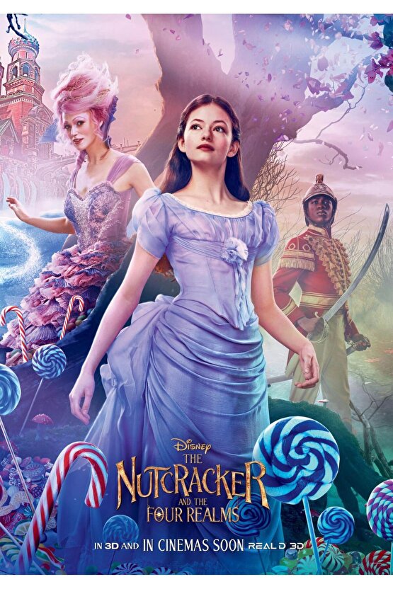 The Nutcracker and the Four Realms (2018) 5 AFİŞ - POSTER ( FOLYO ) - AFİŞ - POSTER-7694