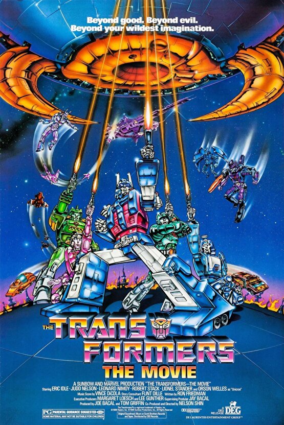 The Transformers The Movie (1986) AFİŞ - POSTER ( FOLYO ) - AFİŞ - POSTER-8013