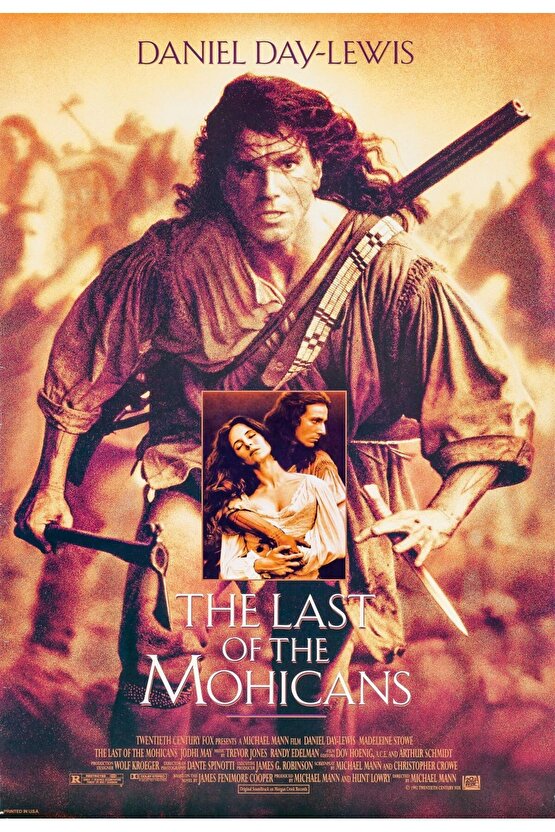 The Last of the Mohicans (1992) 1 AFİŞ - POSTER ( FOLYO ) - AFİŞ - POSTER-7377