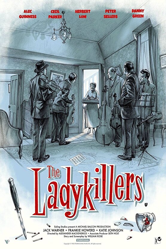 The Ladykillers (1955) AFİŞ - POSTER ( FOLYO ) - AFİŞ - POSTER-7361