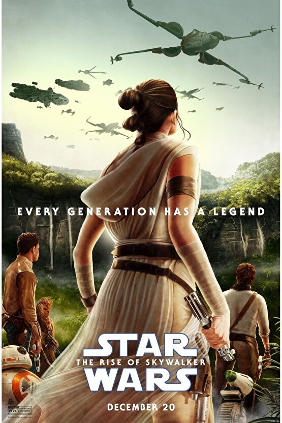 Star Wars The Rise of Skywalker (2019) 8 AFİŞ - POSTER ( FOLYO ) - AFİŞ - POSTER-6186