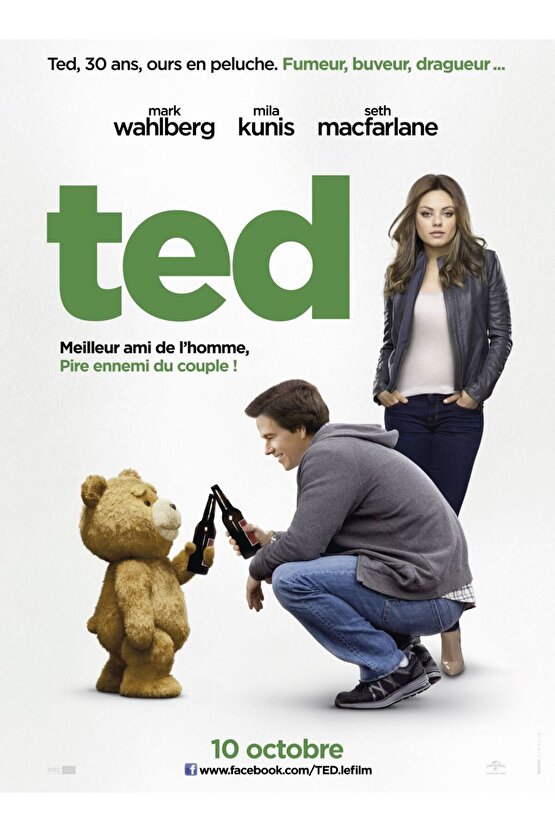 Ted (2012) 1 AFİŞ - POSTER ( FOLYO ) - AFİŞ - POSTER-6383