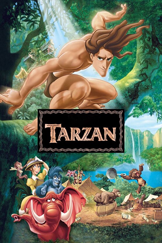 Tarzan (1999) 10 AFİŞ - POSTER ( FOLYO ) - AFİŞ - POSTER-6361