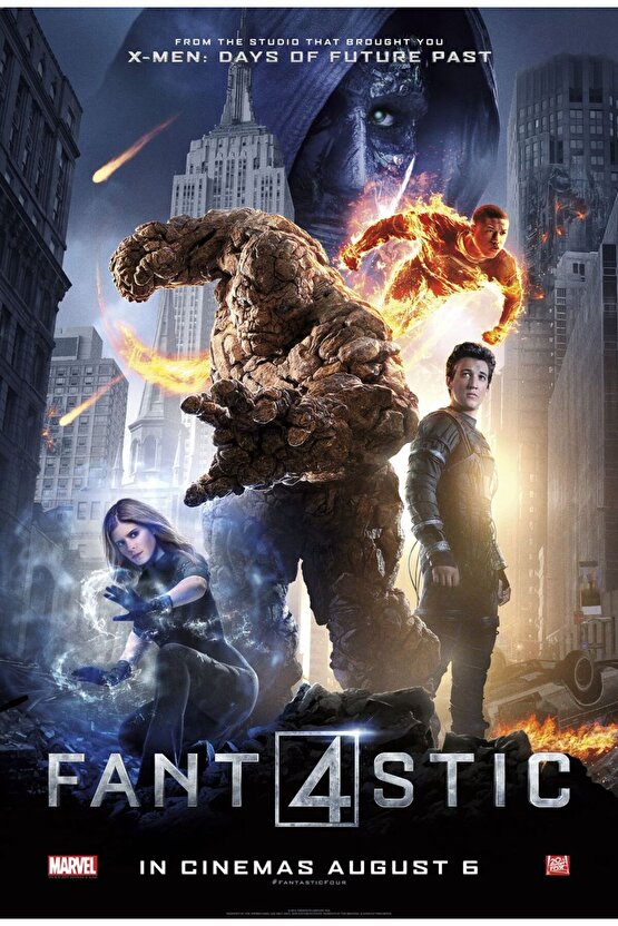 The Fantastic Four (2015) 1 AFİŞ - POSTER ( FOLYO ) - AFİŞ - POSTER-6908