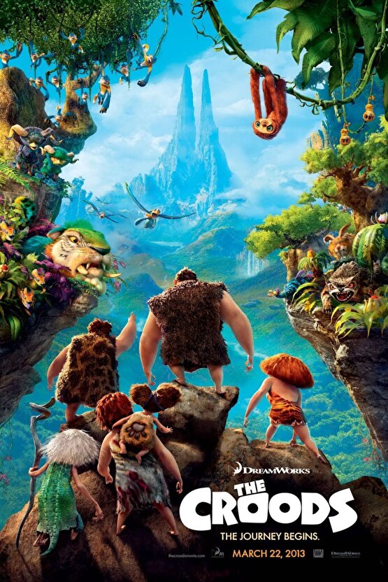 The Croods (2013) 1 AFİŞ - POSTER ( FOLYO ) - AFİŞ - POSTER-6721