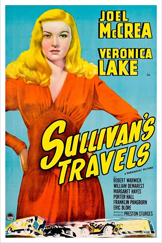 Sullivans Travels (1941) 1 AFİŞ - POSTER ( FOLYO ) - AFİŞ - POSTER-6280