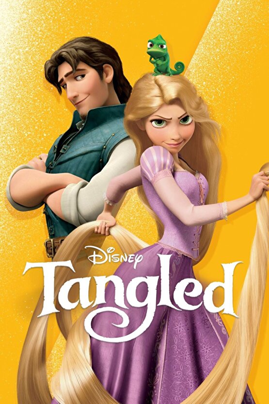 Tangled (2010) 0001 AFİŞ - POSTER ( FOLYO ) - AFİŞ - POSTER-6344