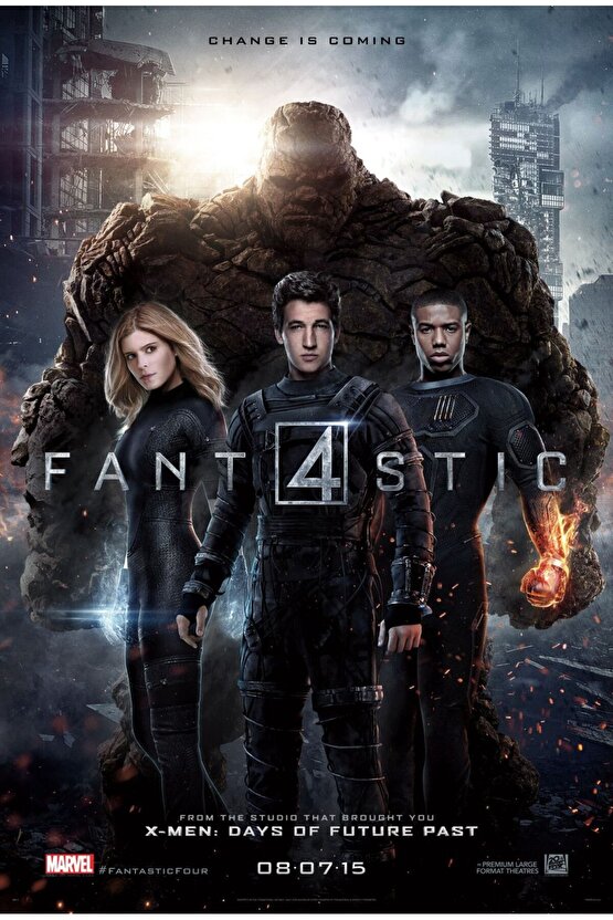 The Fantastic Four (2015) AFİŞ - POSTER ( FOLYO ) - AFİŞ - POSTER-6910