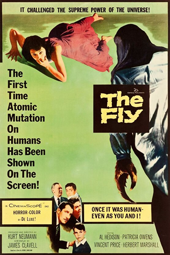 The Fly (1958) 1 AFİŞ - POSTER ( FOLYO ) - AFİŞ - POSTER-6965