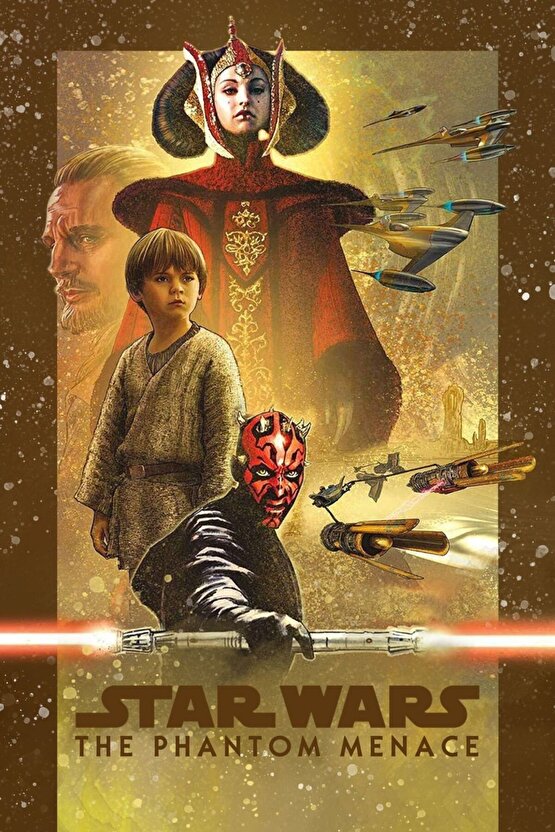 Star Wars Episode I - The Phantom Menace (1999) 7 AFİŞ - POSTER ( FOLYO ) - AFİŞ - POSTER-6099