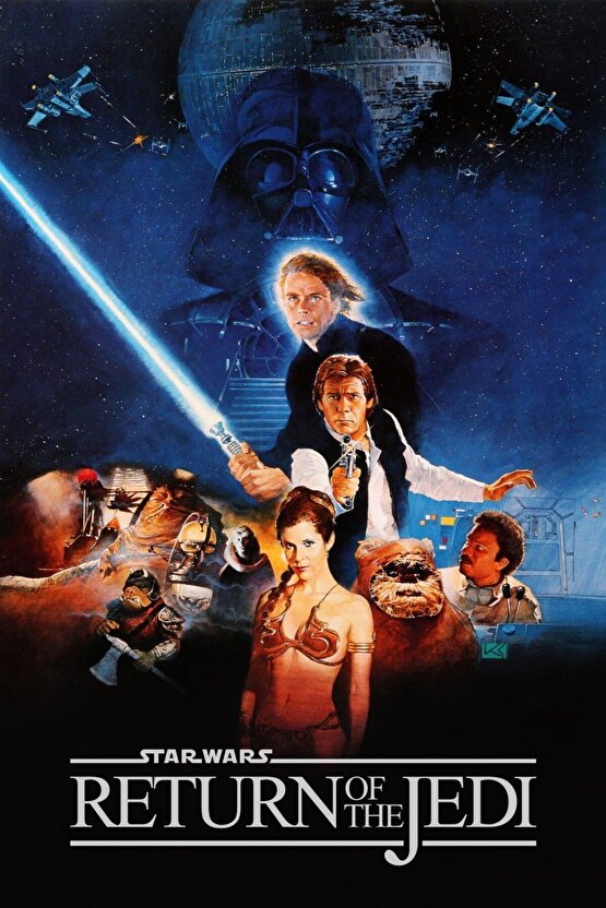 Star Wars Return of the Jedi (1983) 1 AFİŞ - POSTER ( FOLYO ) - AFİŞ - POSTER-6116