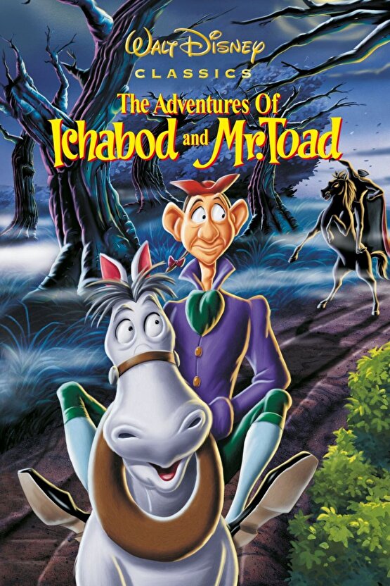 The Adventures of Ichabod and Mr. Toad (1949) AFİŞ - POSTER ( FOLYO ) - AFİŞ - POSTER-6503