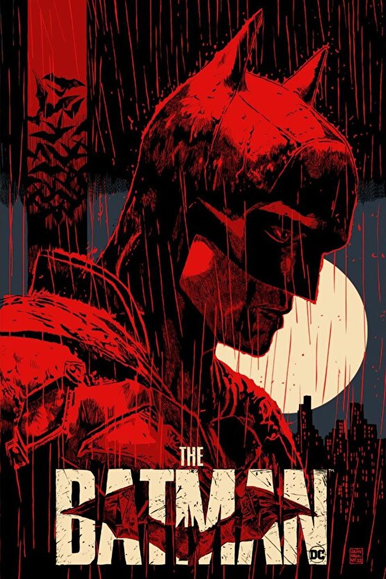 The Batman (2022) 24 AFİŞ - POSTER ( FOLYO ) - AFİŞ - POSTER-6580