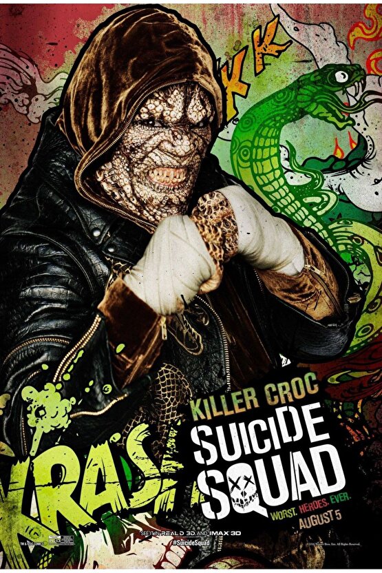 Suicide Squad (2016) 1 AFİŞ - POSTER ( FOLYO ) - AFİŞ - POSTER-6260