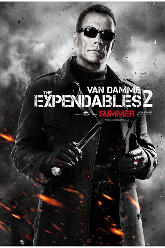 The Expendables 2 (2012) AFİŞ - POSTER ( FOLYO ) - AFİŞ - POSTER-6871