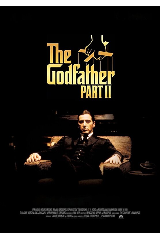 The Godfather Part II (1974) 0007 AFİŞ - POSTER ( FOLYO ) - AFİŞ - POSTER-7031