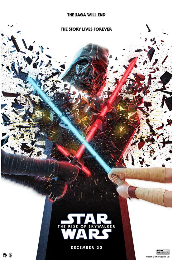 Star Wars The Rise of Skywalker (2019) 12 AFİŞ - POSTER ( FOLYO ) - AFİŞ - POSTER-6190