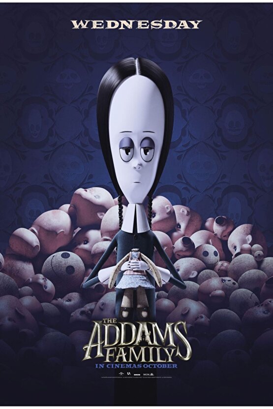 The Addams Family (2019) 16 AFİŞ - POSTER ( FOLYO ) - AFİŞ - POSTER-6493