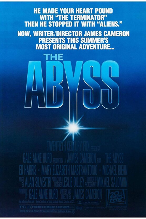 The Abyss (1989) AFİŞ - POSTER ( FOLYO ) - AFİŞ - POSTER-6480