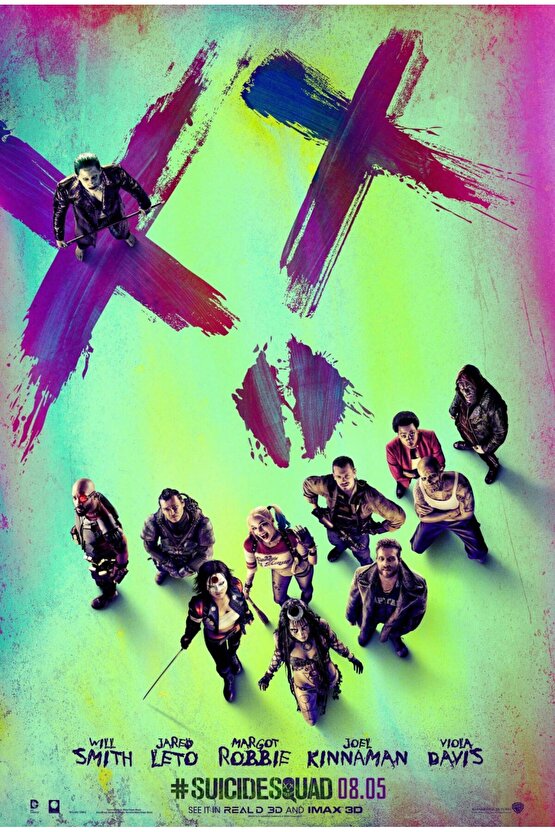 Suicide Squad (2016) 19 AFİŞ - POSTER ( FOLYO ) - AFİŞ - POSTER-6266