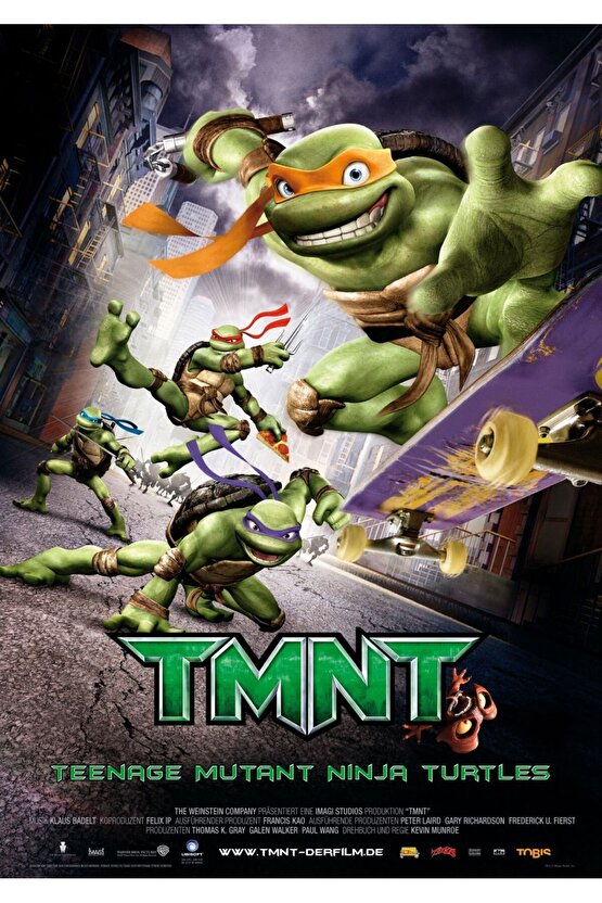 Teenage Mutant Ninja Turtles (2007) AFİŞ - POSTER ( FOLYO ) - AFİŞ - POSTER-6399