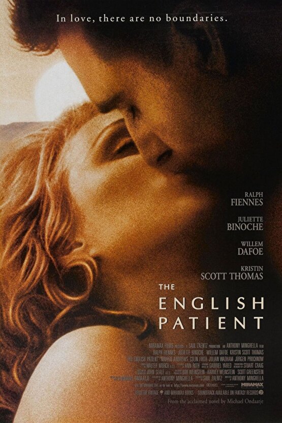 The English Patient (1996) 2 AFİŞ - POSTER ( FOLYO ) - AFİŞ - POSTER-6813