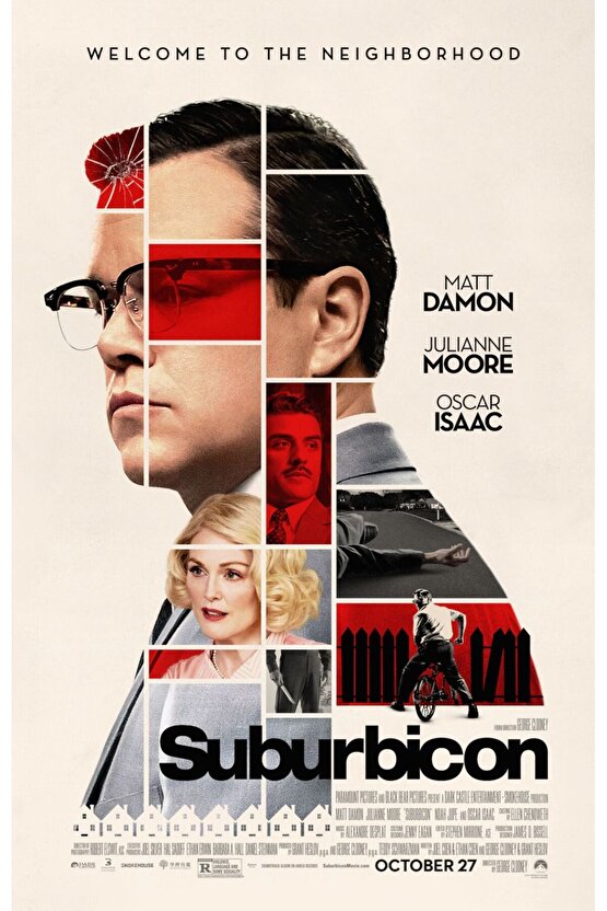 Suburbicon (2017) 1 AFİŞ - POSTER ( FOLYO ) - AFİŞ - POSTER-6252