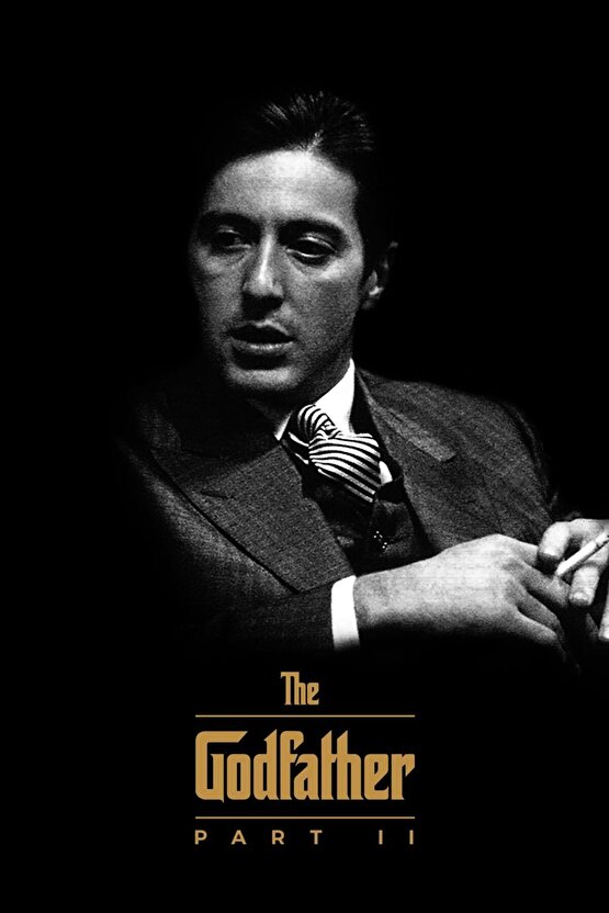 The Godfather Part II (1974) 3 AFİŞ - POSTER ( FOLYO ) - AFİŞ - POSTER-7027