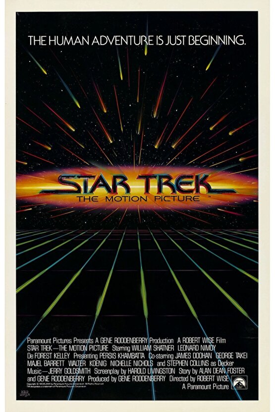 Star Trek The Motion Picture (1979) 1 AFİŞ - POSTER ( FOLYO ) - AFİŞ - POSTER-6065