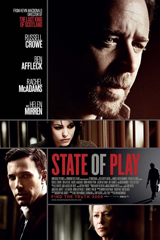 State of Play (2009) AFİŞ - POSTER ( FOLYO ) - AFİŞ - POSTER-6220