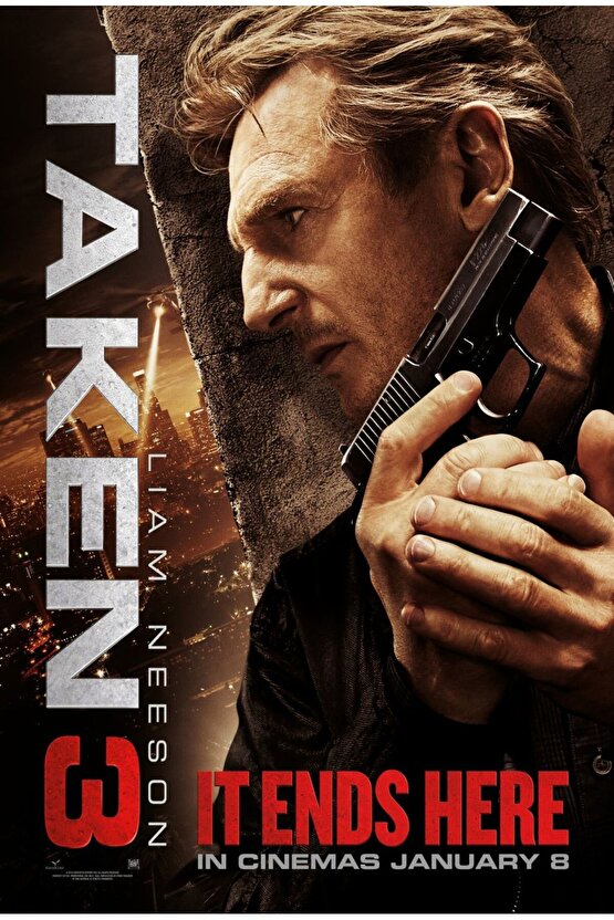 Taken 3 (2014) 1 AFİŞ - POSTER ( FOLYO ) - AFİŞ - POSTER-6338