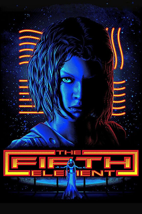 The Fifth Element (1997) 4 AFİŞ - POSTER ( FOLYO ) - AFİŞ - POSTER-6935