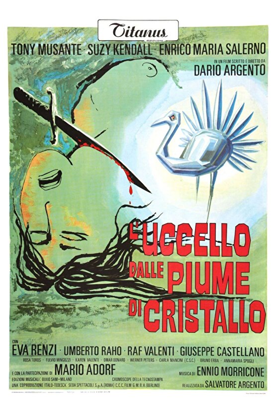 The Bird with the Crystal Plumage (1970) AFİŞ - POSTER ( FOLYO ) - AFİŞ - POSTER-6602