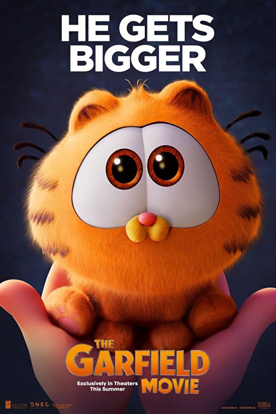 The Garfield Movie (2024) 0004 AFİŞ - POSTER ( FOLYO ) - AFİŞ - POSTER-6997