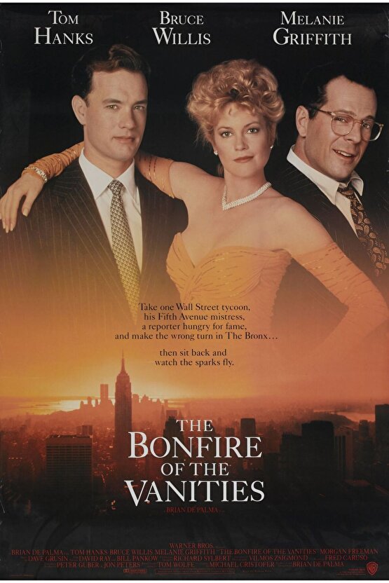 The Bonfire of the Vanities (1990) AFİŞ - POSTER ( FOLYO ) - AFİŞ - POSTER-6625