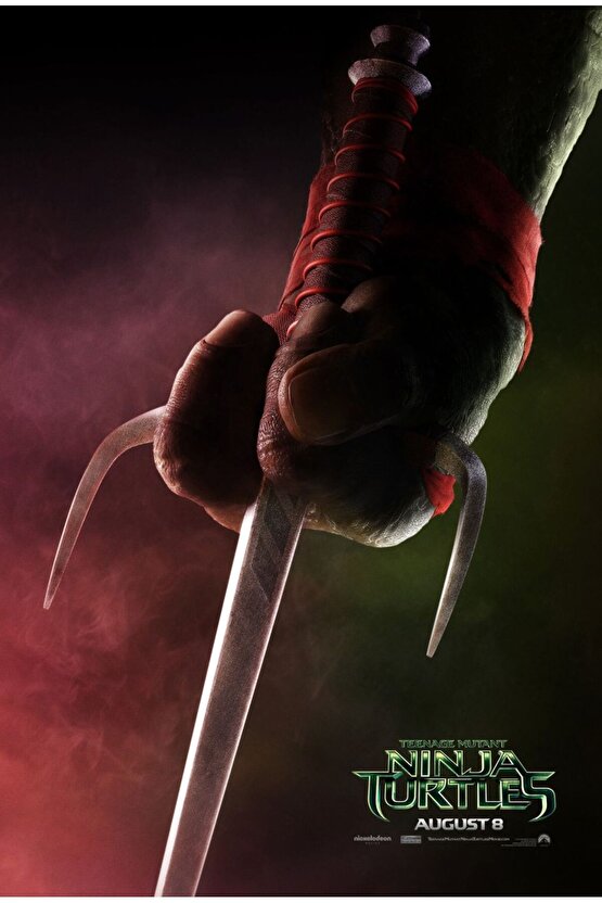 Teenage Mutant Ninja Turtles (2014) 4 AFİŞ - POSTER ( FOLYO ) - AFİŞ - POSTER-6403