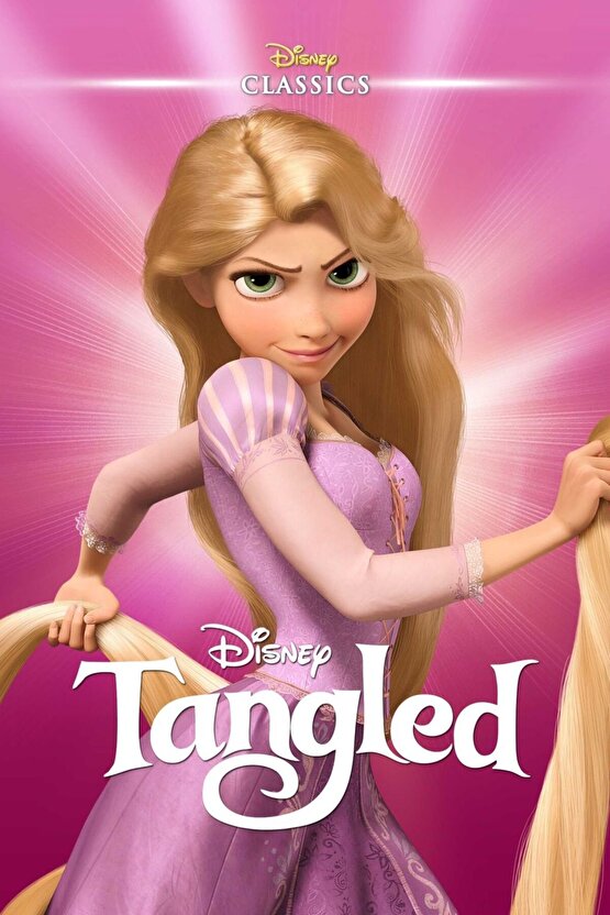 Tangled (2010) AFİŞ - POSTER ( FOLYO ) - AFİŞ - POSTER-6350