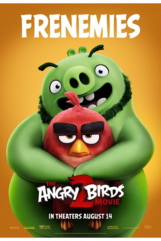 The Angry Birds Movie 2 (2019) AFİŞ - POSTER ( FOLYO ) - AFİŞ - POSTER-6542