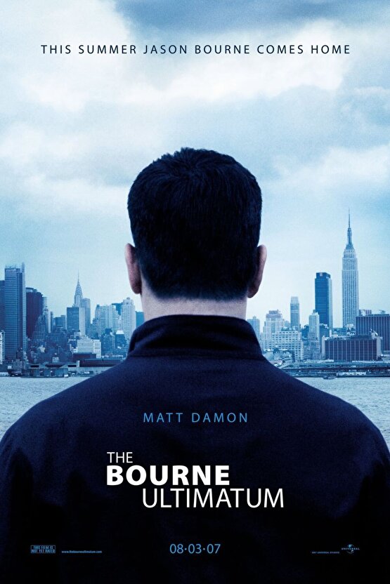 The Bourne Ultimatum (2007) AFİŞ - POSTER ( FOLYO ) - AFİŞ - POSTER-6650