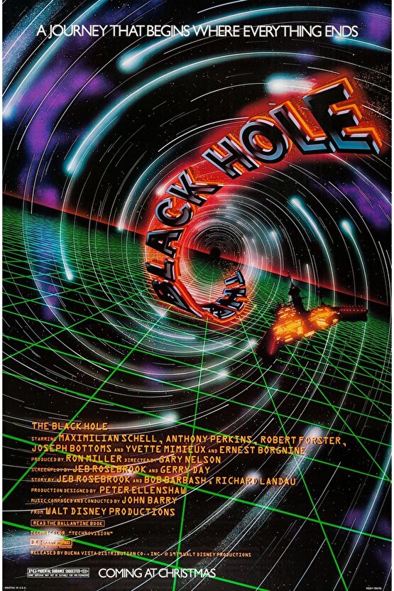 The Black Hole (1979) 1 AFİŞ - POSTER ( FOLYO ) - AFİŞ - POSTER-6611