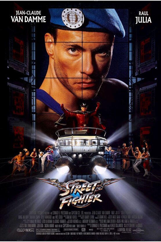 Street Fighter (1994) AFİŞ - POSTER ( FOLYO ) - AFİŞ - POSTER-6237