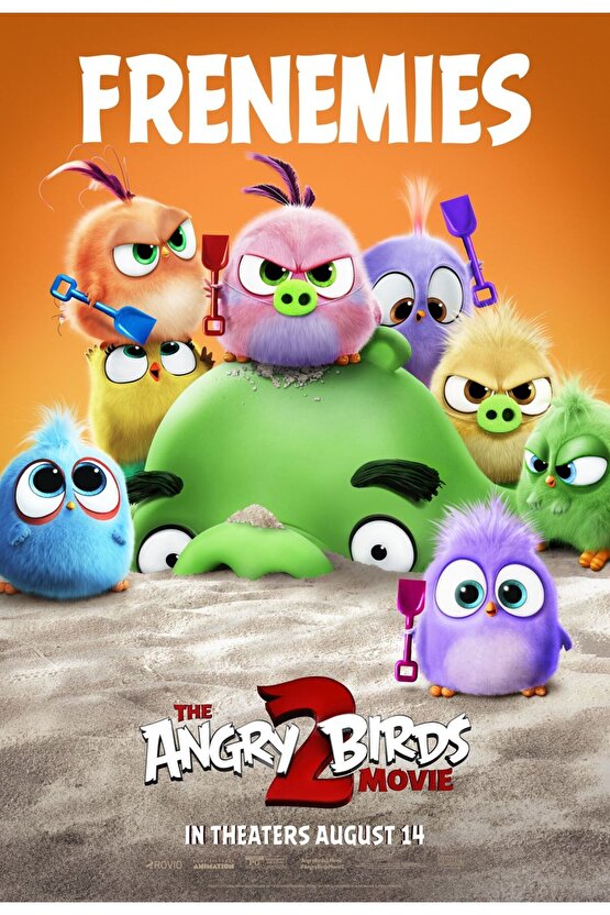 The Angry Birds Movie 2 (2019) 10 AFİŞ - POSTER ( FOLYO ) - AFİŞ - POSTER-6538