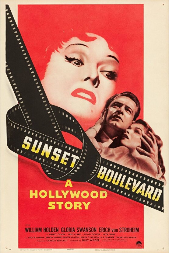 Sunset Boulevard (1950) AFİŞ - POSTER ( FOLYO ) - AFİŞ - POSTER-6284