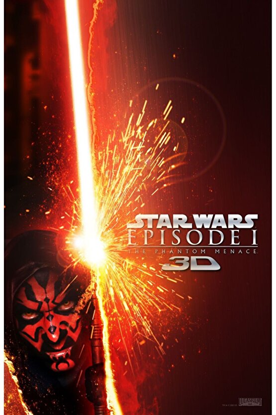 Star Wars Episode I - The Phantom Menace (1999) 9 AFİŞ - POSTER ( FOLYO ) - AFİŞ - POSTER-6101