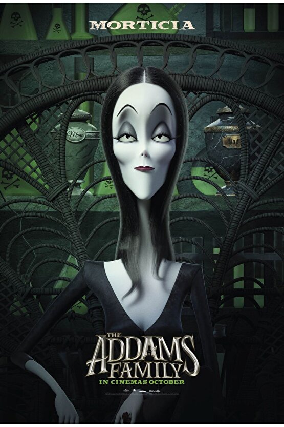 The Addams Family (2019) 15 AFİŞ - POSTER ( FOLYO ) - AFİŞ - POSTER-6492