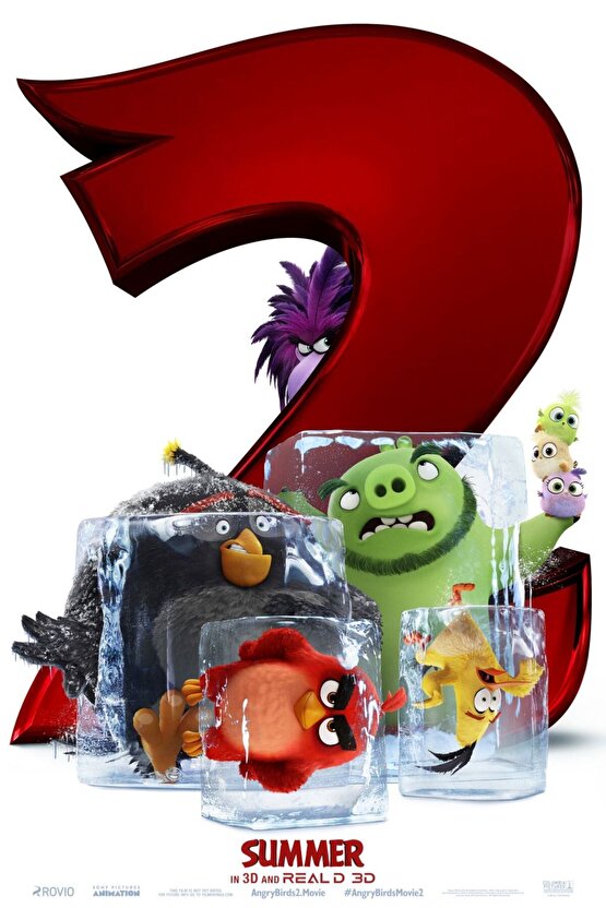 The Angry Birds Movie 2 (2019) 14 AFİŞ - POSTER ( FOLYO ) - AFİŞ - POSTER-6541